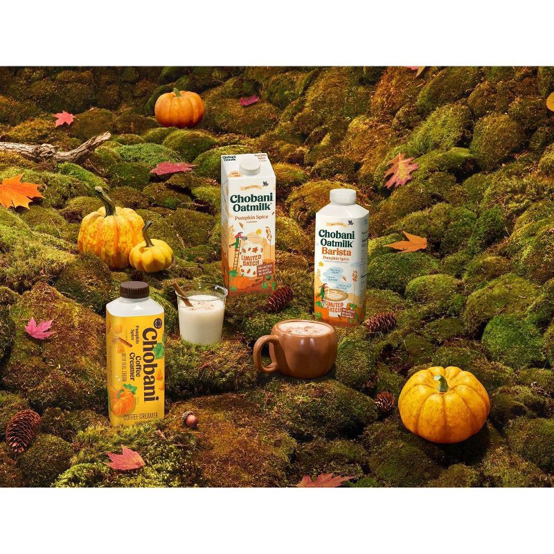 slide 3 of 5, Chobani Pumpkin Spice Oatmilk - 32oz, 1 qt