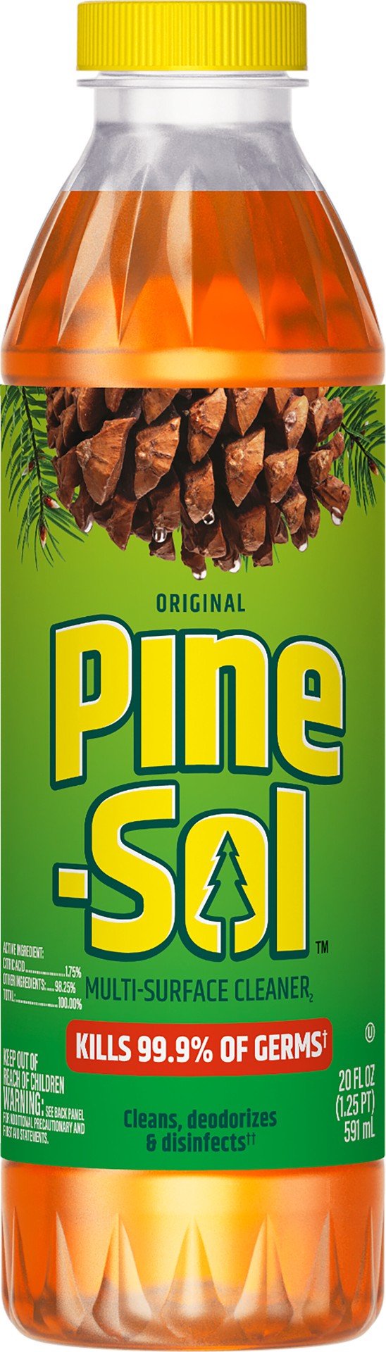 slide 1 of 5, Pine-Sol Multi-Surface Cleaner, Original Pine, 20 Fluid Ounces, 20 fl oz