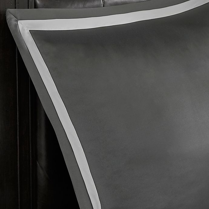 slide 10 of 10, Madison Park Odette Jacquard Reversible Queen Comforter Set - Silver, 8 ct