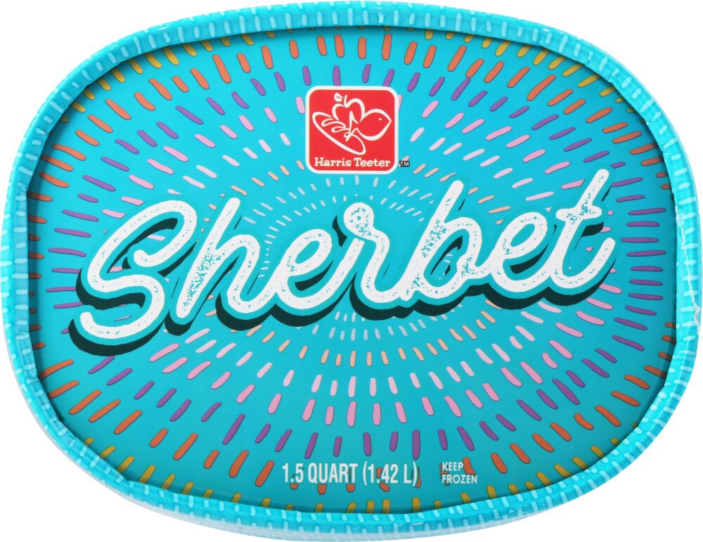 slide 6 of 6, Harris Teeter Pineapple Sherbet, 48 fl oz