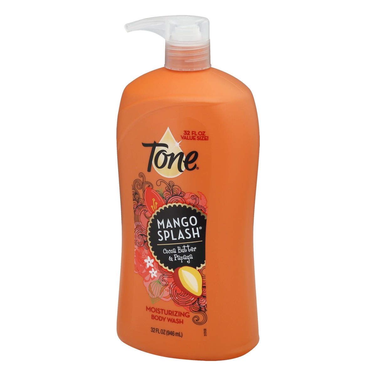 slide 8 of 12, Tone Value Size! Moisturizing Mango Splash Body Wash 32 oz, 32 oz