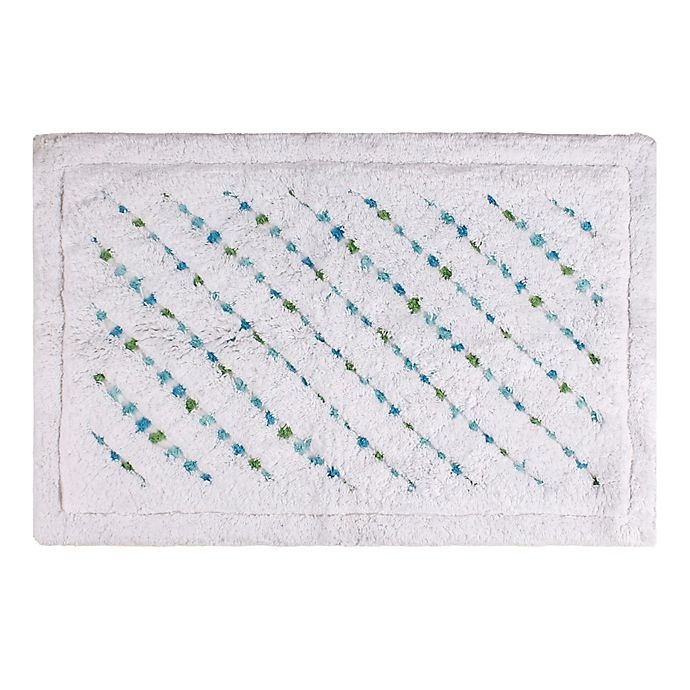 slide 1 of 1, Saturday Knight Atlantis Bath Rug - Aqua, 20 in x 30 in