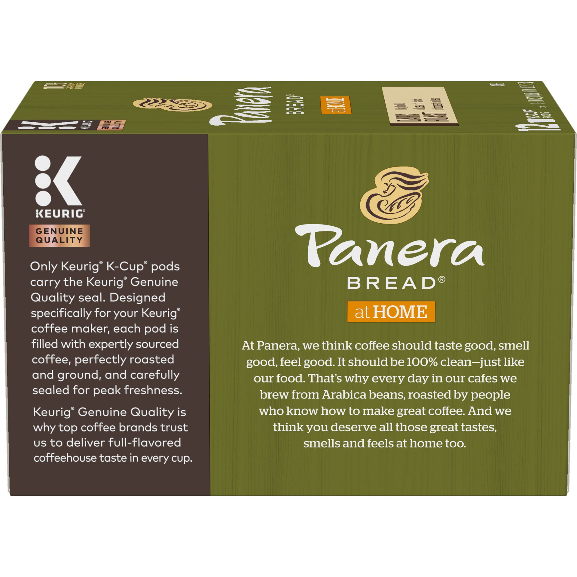 slide 4 of 4, Panera Bread Dark Roast Single Serve Coffee Pods, 12 ct