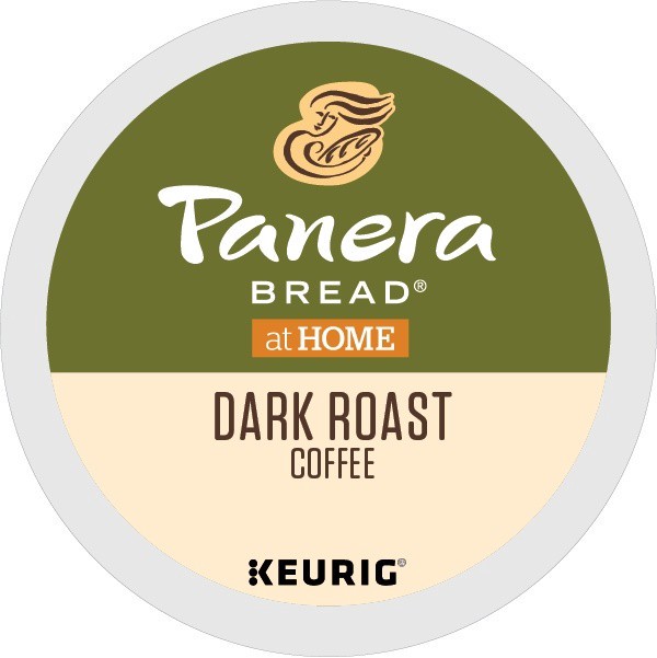 slide 1 of 4, Panera Bread Dark Roast Single Serve Coffee Pods, 12 ct