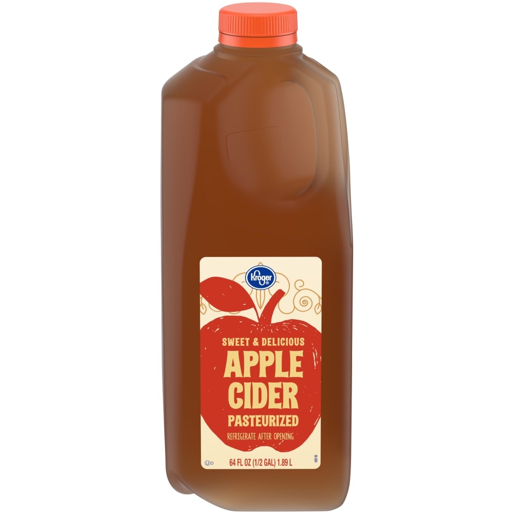 slide 1 of 1, Kroger Sweet & Delicious Apple Cider - 1/2 gal, 1/2 gal