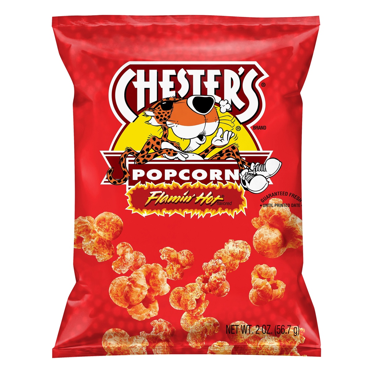 slide 1 of 2, Chester's Popcorn Flamin Hot, 2 oz