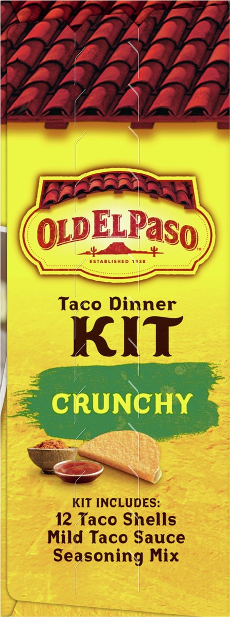 slide 6 of 9, Old El Paso Taco Dinner Kit, Crunchy, 8.8 oz., 8.8 oz