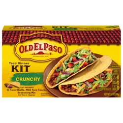 Old El Paso Taco Dinner Kit, Crunchy, 8.8 oz.