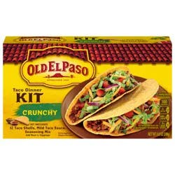 Old El Paso Taco Dinner Kit, Crunchy, 8.8 oz.