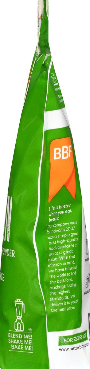 slide 8 of 13, BetterBody Foods Organic Plant Protein 12.7 oz, 12.7 oz