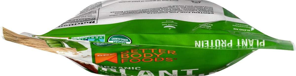 slide 10 of 13, BetterBody Foods Organic Plant Protein 12.7 oz, 12.7 oz