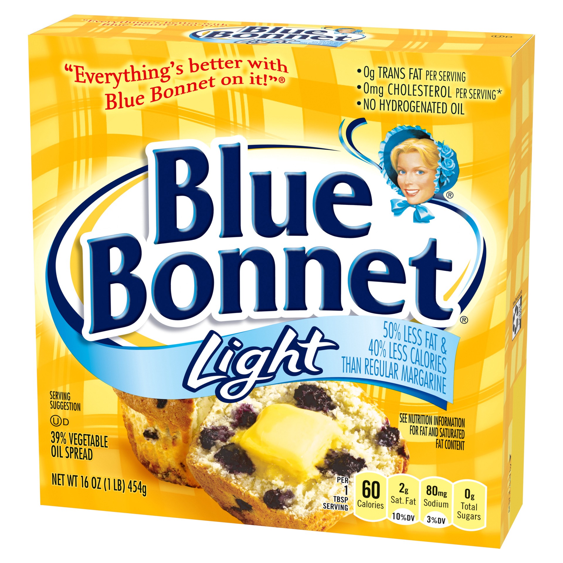 slide 3 of 5, Bluebonnet Nutrition Light Margarine, 16 oz