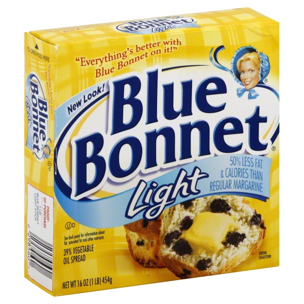 slide 1 of 1, Bluebonnet Nutrition Low-Fat Margarine Sticks, 16 oz