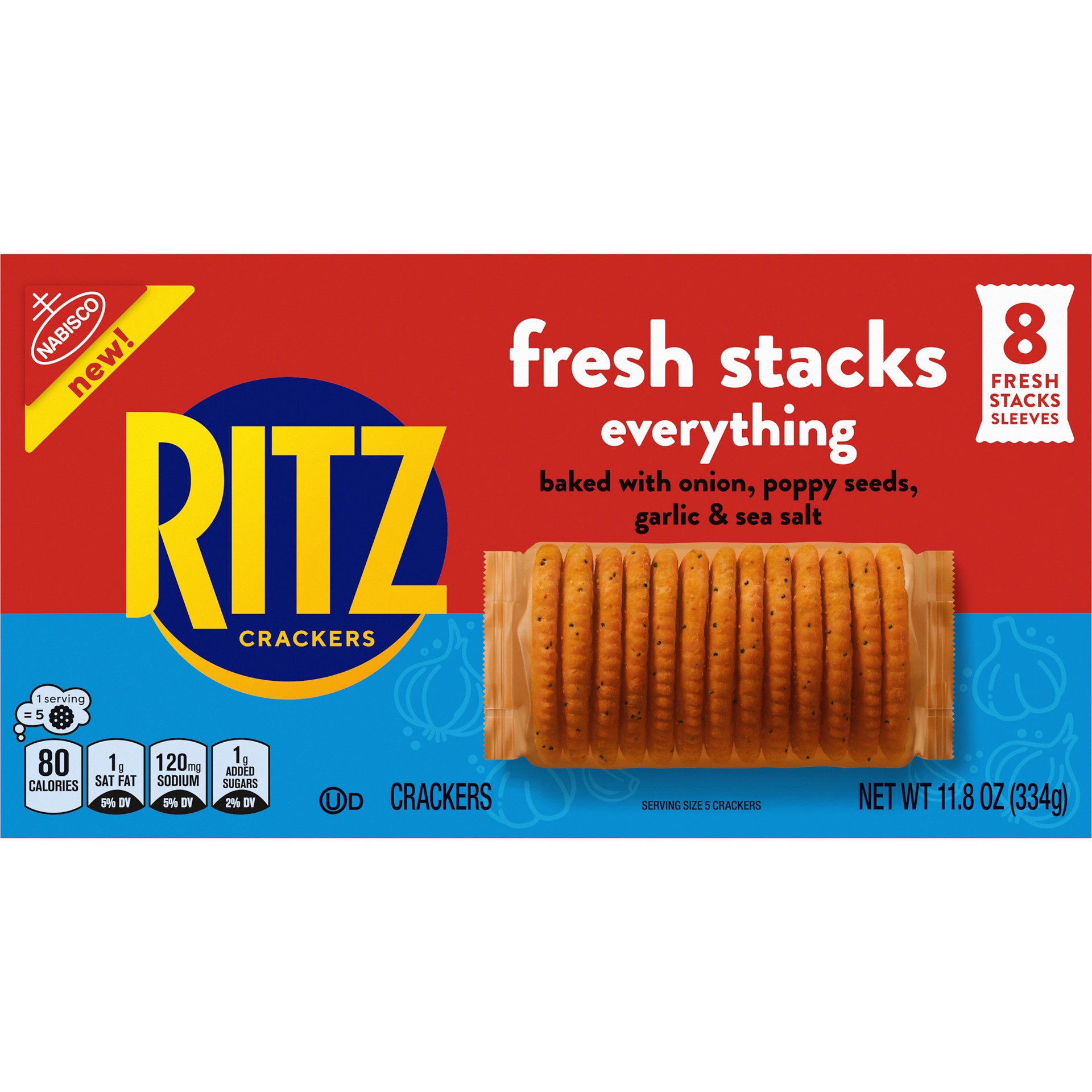 slide 5 of 5, Nabisco Fresh Stacks Crackers, 11.8 oz