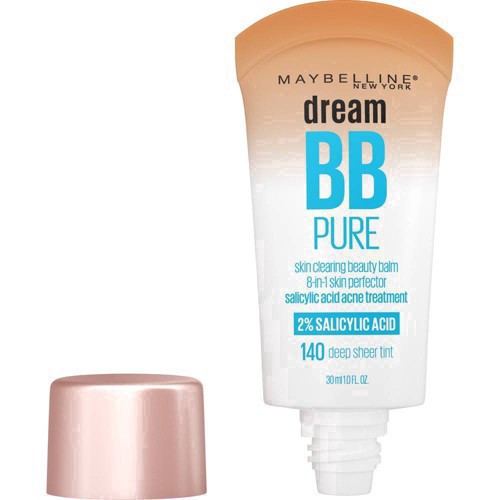 slide 30 of 36, Maybelline Dream Pure BB Cream - 140 Deep - 1 fl oz, 1 fl oz