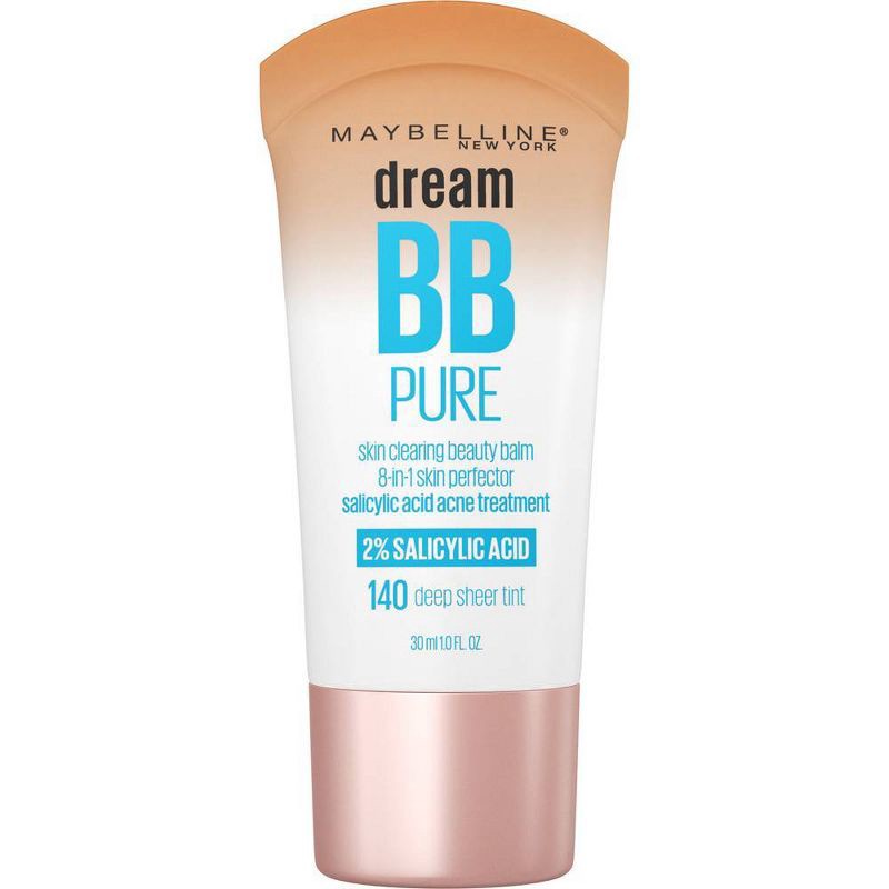 slide 1 of 36, Maybelline Dream Pure BB Cream - 140 Deep - 1 fl oz, 1 fl oz