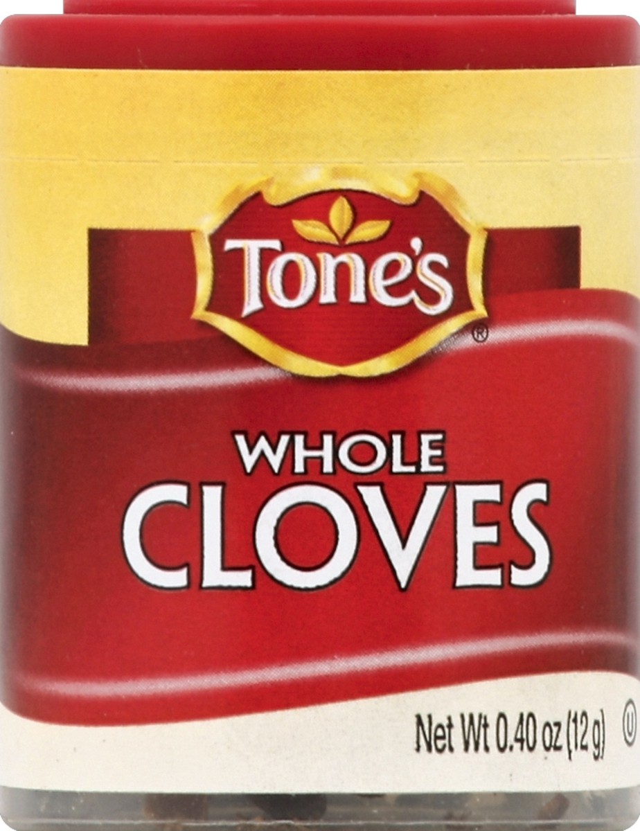 slide 3 of 3, Tone's Cloves, 0.4 oz