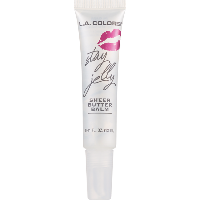 slide 1 of 1, LA COLORS Stay Jelly Sheer Butter Balm, Clear, 1 ct