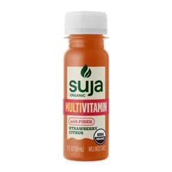 Suja Organic Multivitamin with Fiber Strawberry Citrus Shot, 2 fl oz