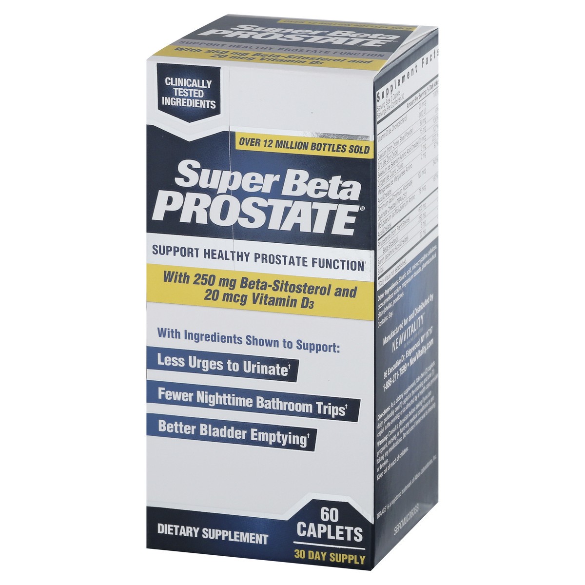slide 13 of 13, Super Beta Prostate Caplets Prostate Support 60 ea, 60 ct