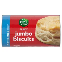 Food Club Flaky Buttermilk Biscuits Jumbo 16 oz