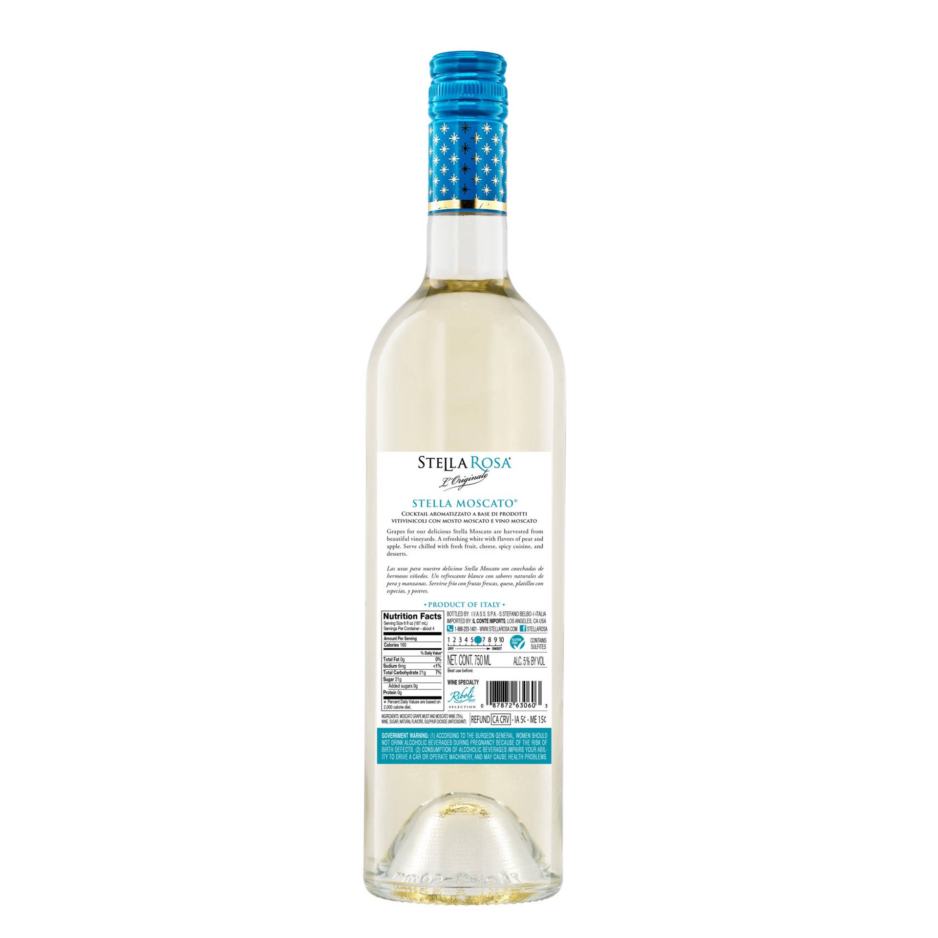slide 2 of 7, Stella Rosa Moscato Semi-Sweet White Wine 750 ml, 750 ml