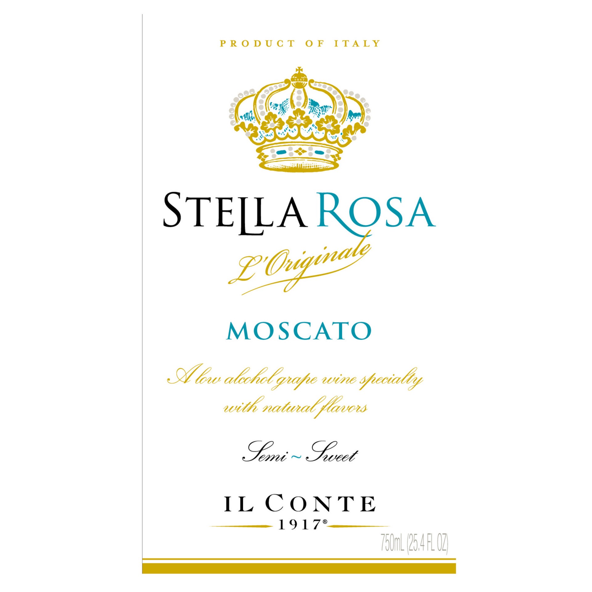 slide 4 of 7, Stella Rosa Moscato Semi-Sweet White Wine 750 ml, 750 ml