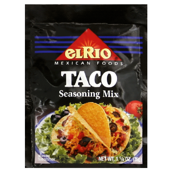 slide 1 of 1, El Rio All Natural Seasoning Mix Taco, 1.25 oz