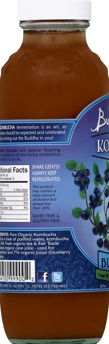 slide 3 of 4, Buddha's Brew Kombucha - 16 oz, 16 oz