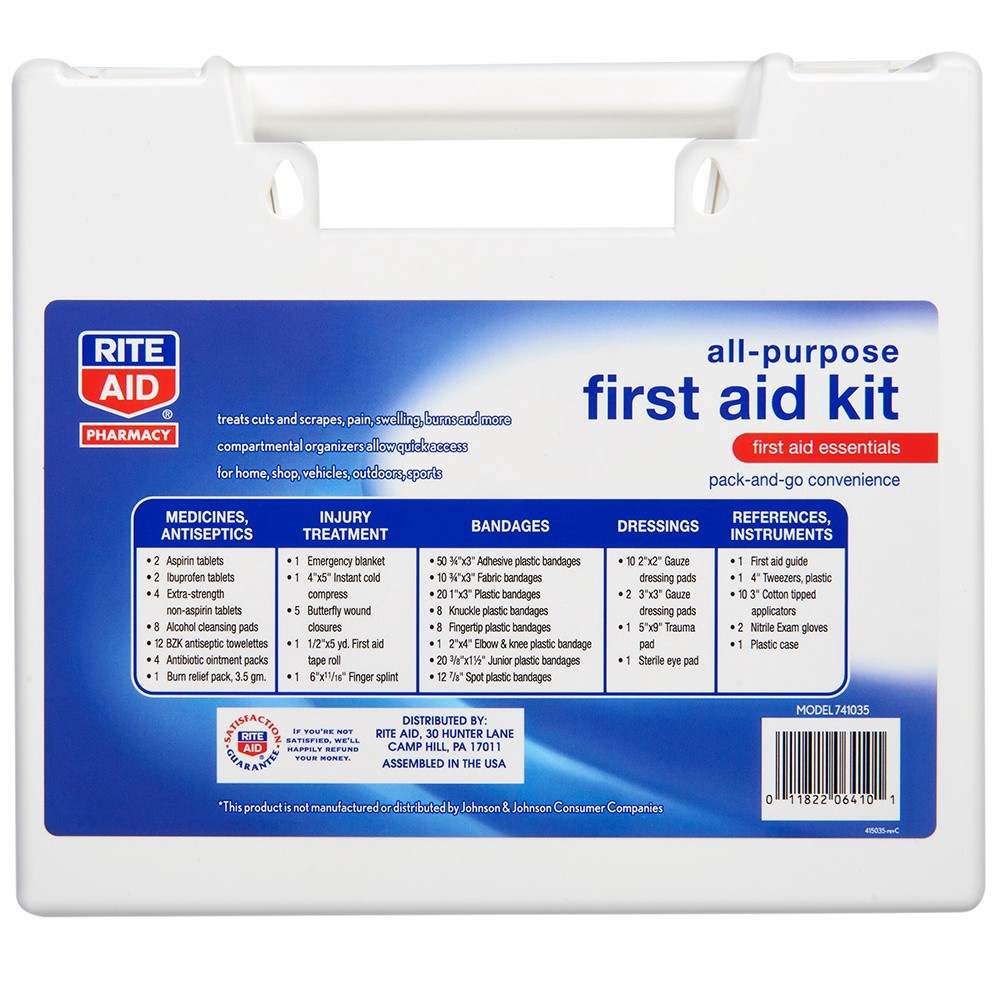 slide 2 of 3, Rite Aid First Aid Kit, 200 ct