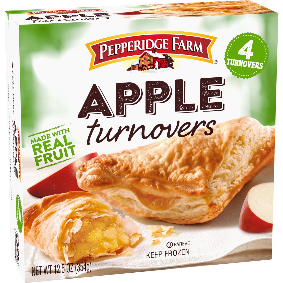 slide 2 of 9, Pepperidge Farm Apple Turnovers, 4-Count 12.5 Oz Box, 12.5 oz