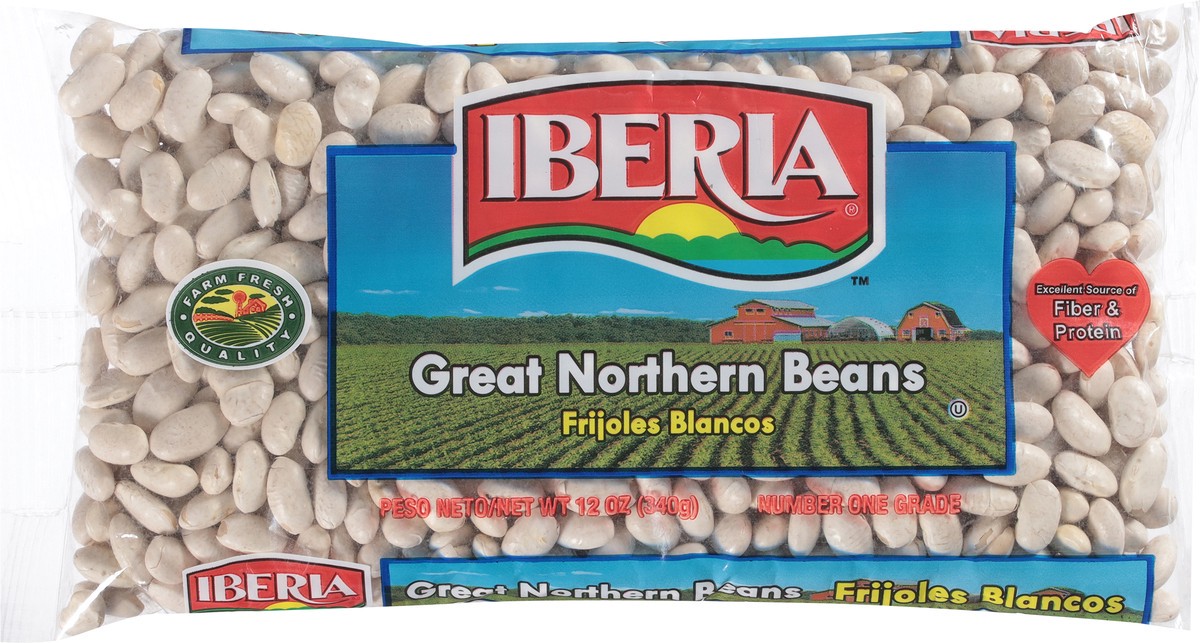 slide 10 of 13, Iberia Great Northern Beans - 12 oz, 12 oz