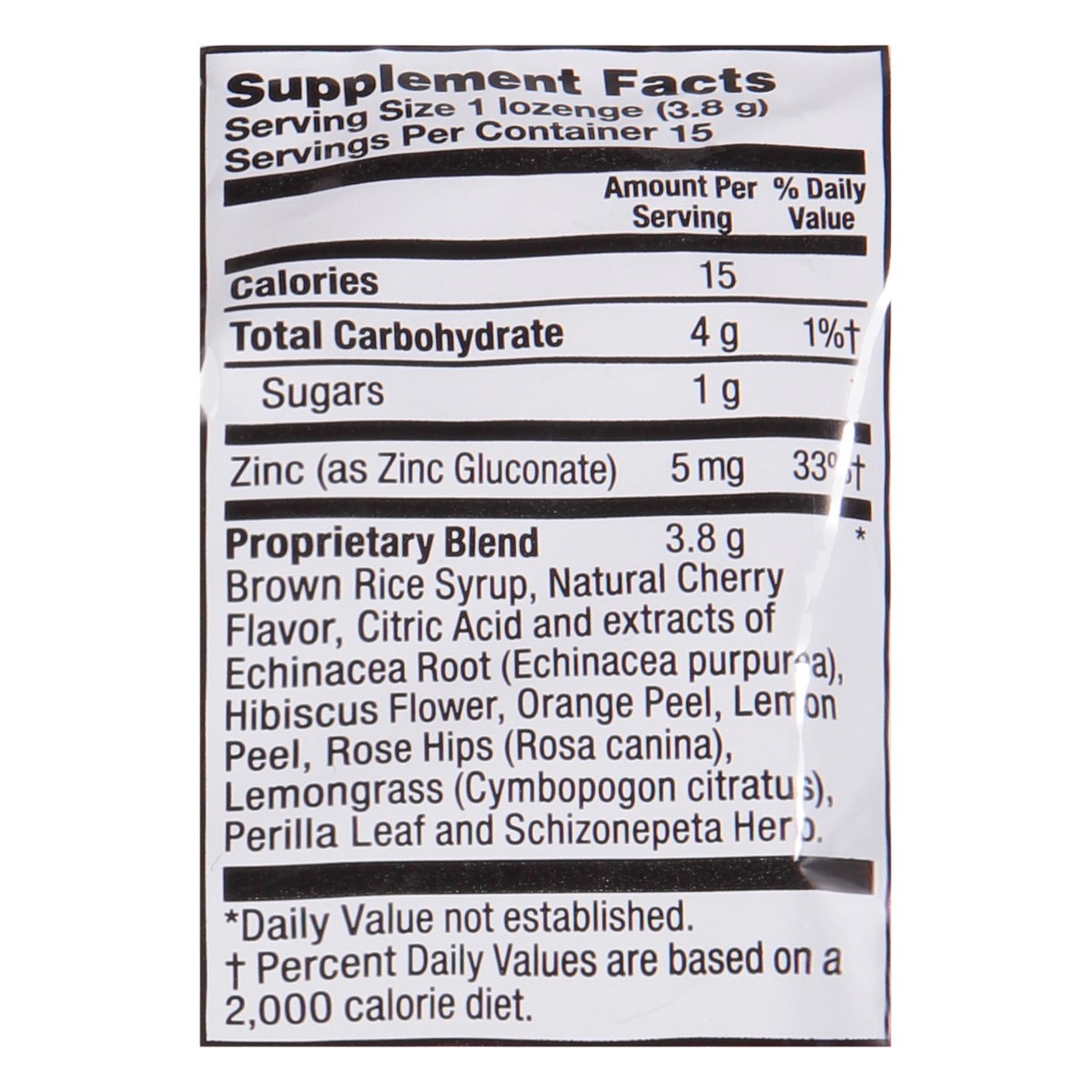 slide 2 of 12, ZAND Herbalozenge Echinacea Zinc Very Cherry Lozenges 15 ea Bag, 15 ct