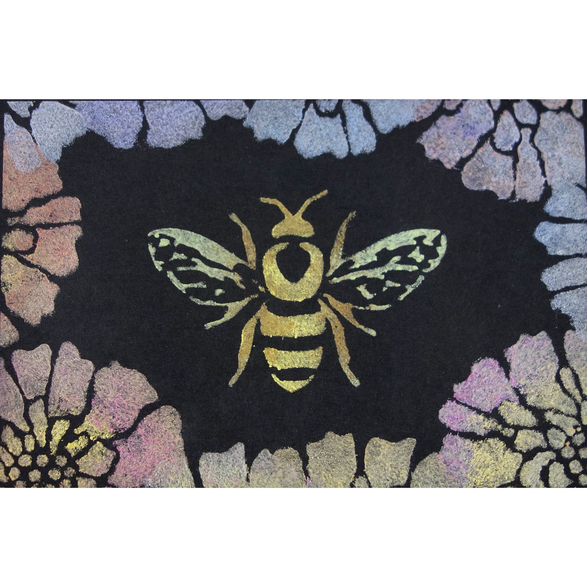 slide 4 of 4, Yasutomo Shimmer & Shine Pearlescent Paint & Stencil Kit, 5/7 in