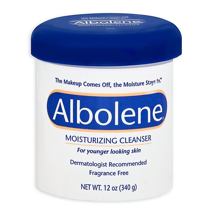 slide 1 of 1, Albolene Moisturizing Cleanser Unscented, 12 oz