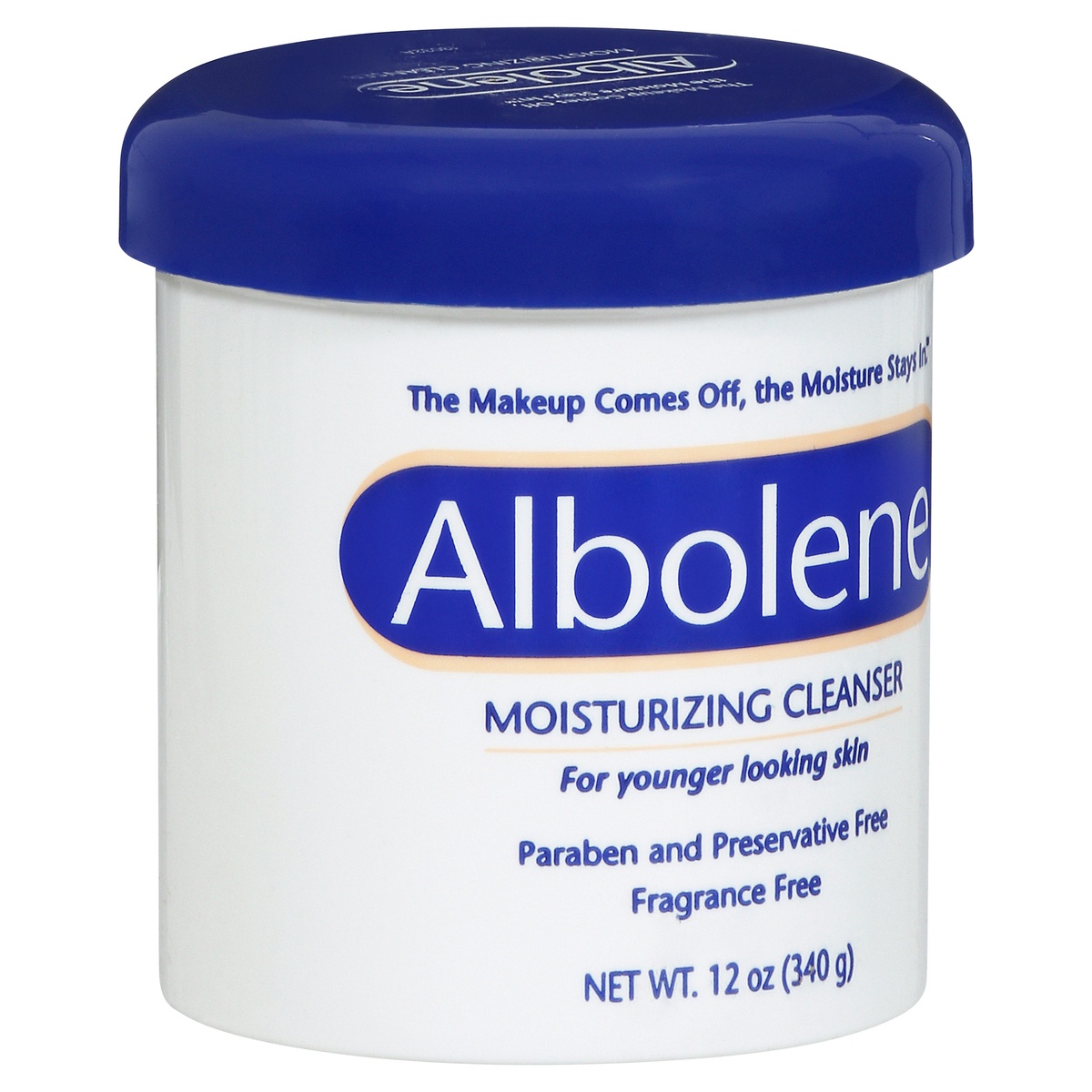 slide 1 of 1, Albolene Moisturizing Cleanser Unscented, 12 oz