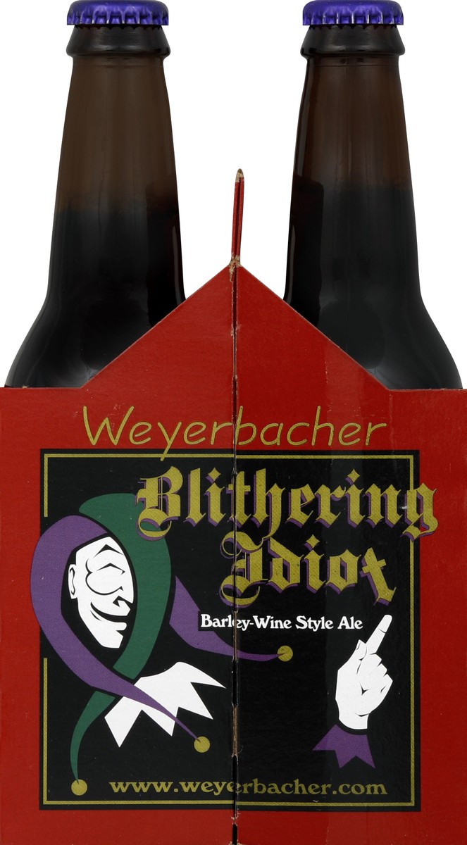 slide 3 of 4, Weyerbacher Blithering Idiot Ale, Barley-Wine Style, 4 ct; 12 oz