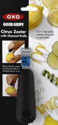 OXO Good Grips Citrus Zester with Channel Knife 1 ea