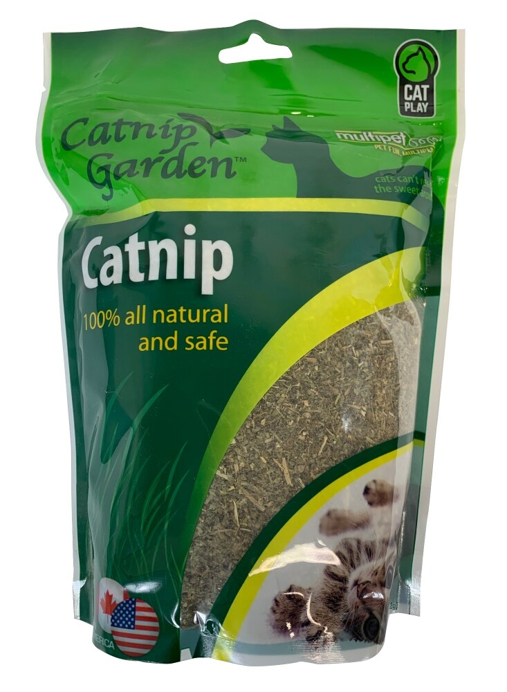 slide 1 of 1, Multipet Catnip Garden Catnip Cat Toy, 4 oz