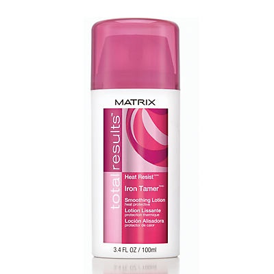 slide 1 of 1, Matrix Total Results Heat Resist Iron Tamer Smoothing Lotion, 3.4 oz