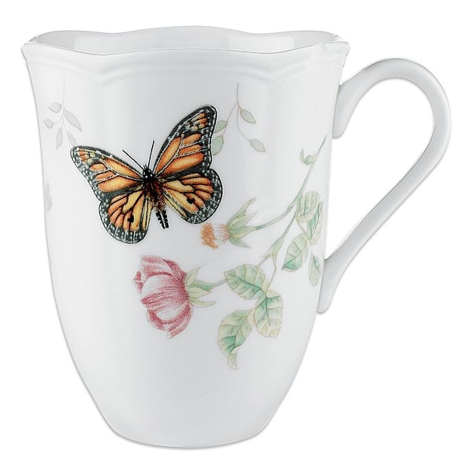 slide 1 of 1, Lenox Butterfly Meadow Monarch Mug, 12 oz