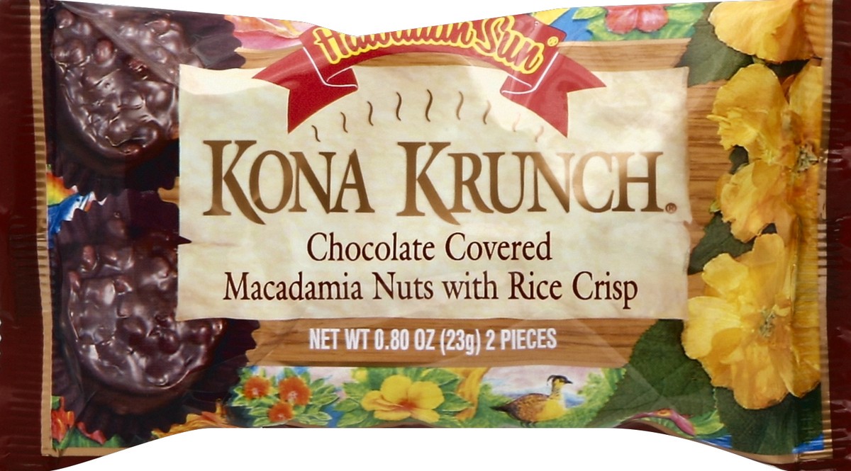 slide 4 of 5, Hawaiian Sun Rice Crisp Macadamia, 0.77 oz