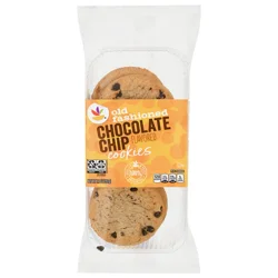 Giant Old Fashioned Chocolate Chip Cookies