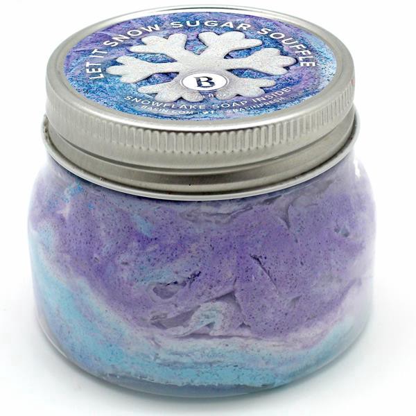 slide 1 of 1, Basin Let It Snow Sugar Souffle, 7.4 oz