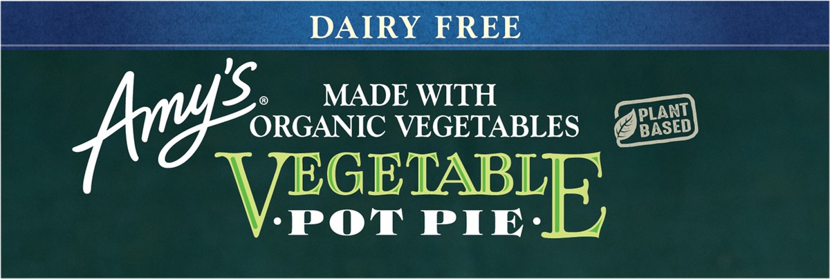 slide 7 of 8, Amy's Non Dairy Veg Frozen Pot Pie, 7.5 oz