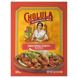 Cholula Original Fajita - Medium Seasoning Mix, 0.87 oz