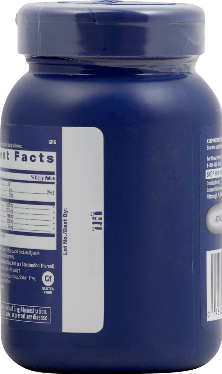 slide 4 of 8, GNC Fish Oil 60 ea, 60 ct