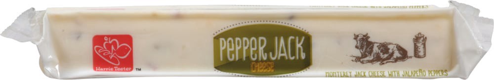 slide 4 of 6, Harris Teeter™ Pepperjack Block Cheese, 8 oz