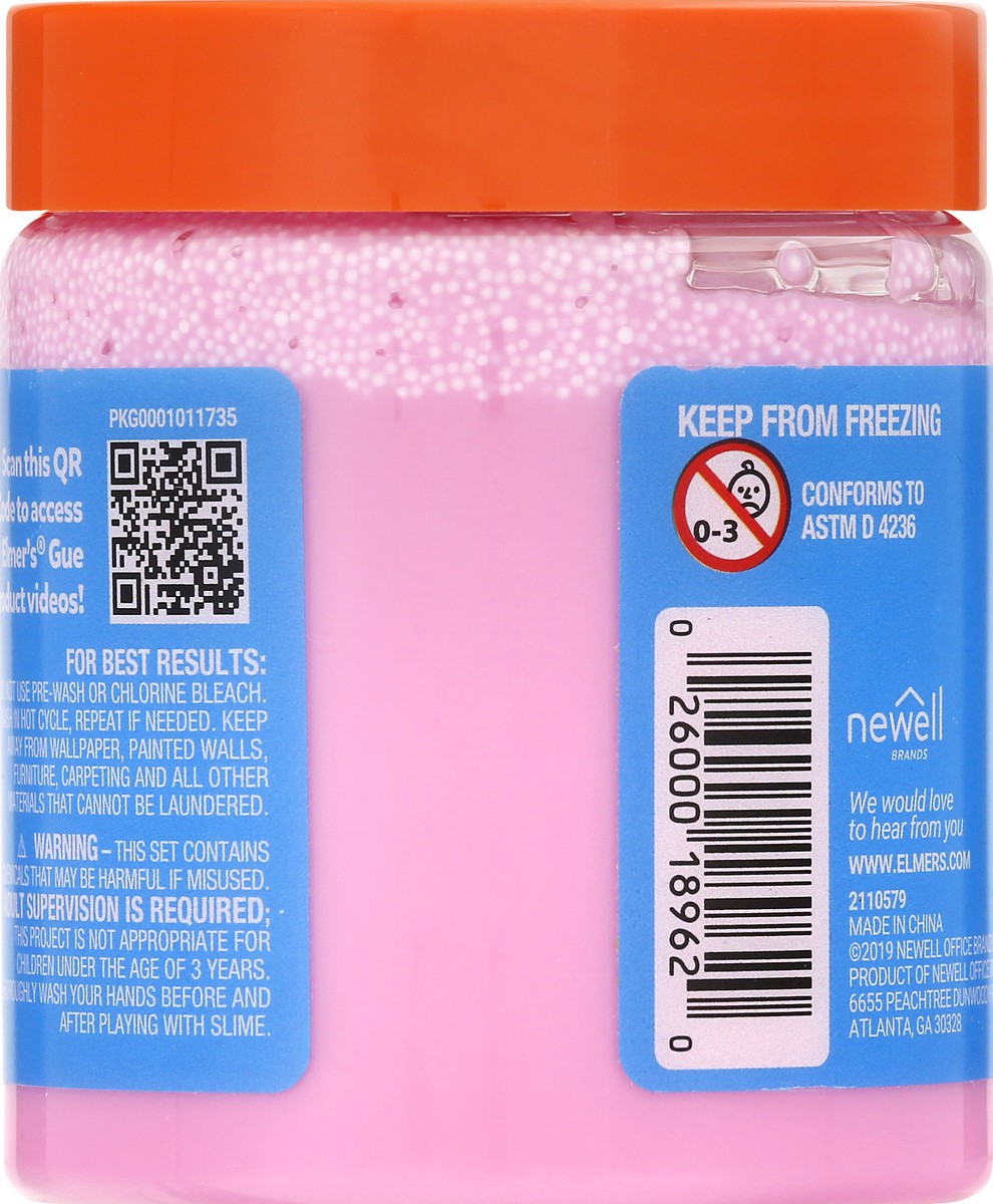 slide 9 of 9, Elmer's Fruity Slushie Pre-made Slime, 8 oz