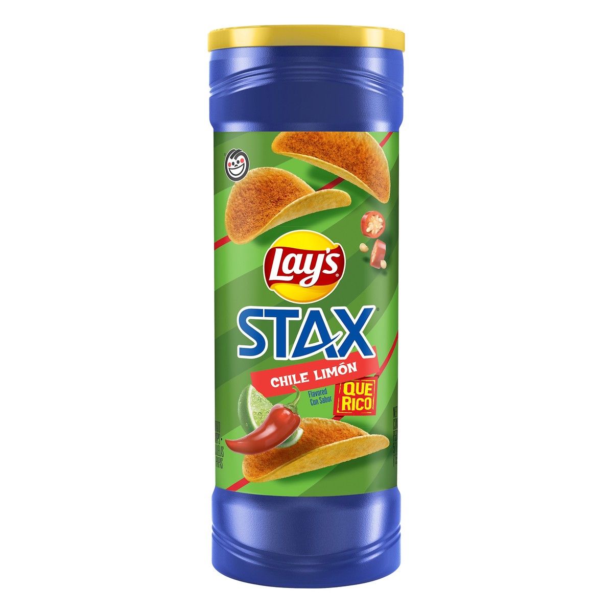 slide 1 of 7, Lay's Stax Chile Limon Flavored Potato Crisps 5.5 oz, 5.5 oz